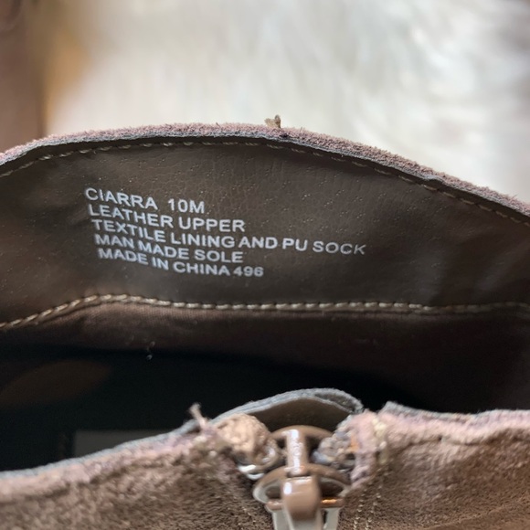 Steve Madden Ciarra Suede Fringe Bootie - Picture 8 of 9